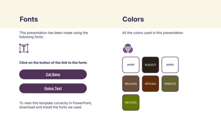 맛있는 핫 코코아 프레젠테이션 템플릿