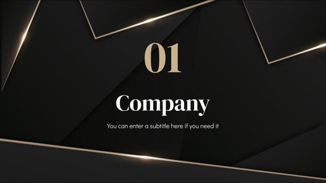 Diaporama Darkle Modèles de présentation