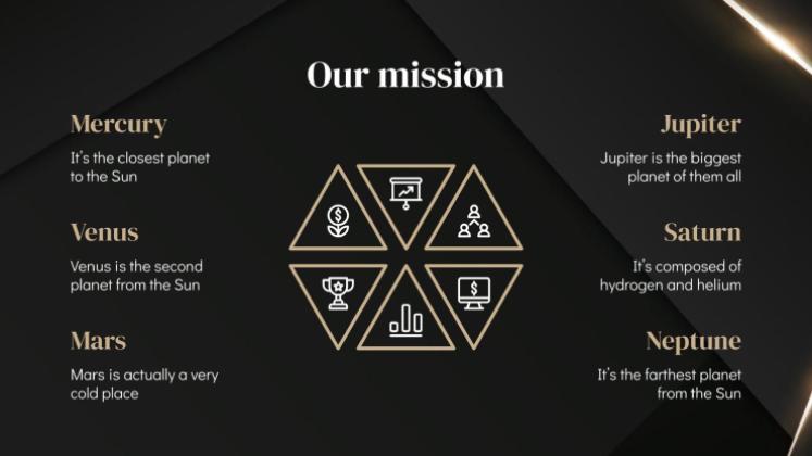 Diaporama Darkle Modèles de présentation