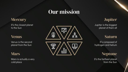 Diaporama Darkle Modèles de présentation