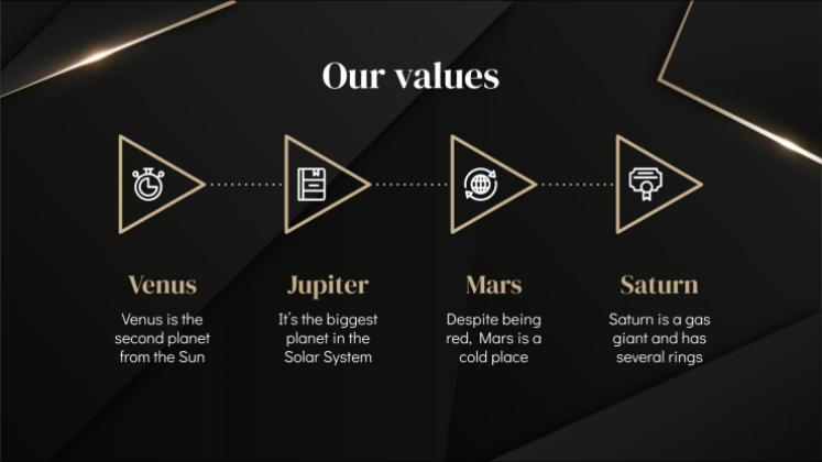 Diaporama Darkle Modèles de présentation