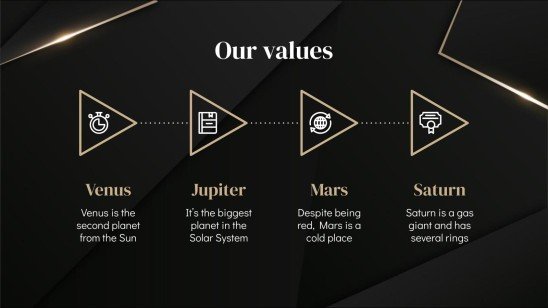 Diaporama Darkle Modèles de présentation