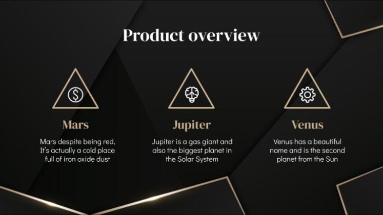 Diaporama Darkle Modèles de présentation