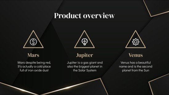 Diaporama Darkle Modèles de présentation