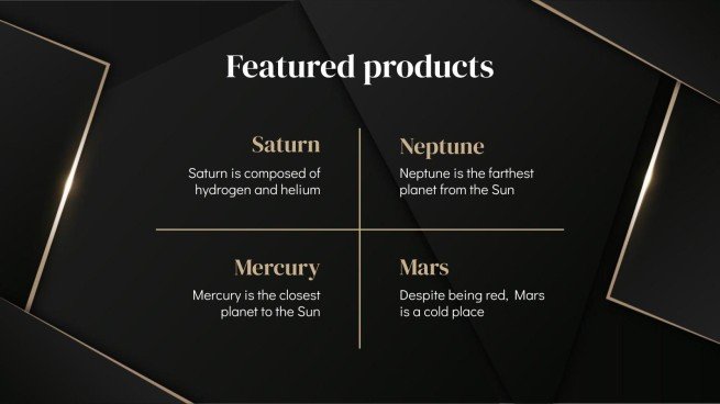 Diaporama Darkle Modèles de présentation