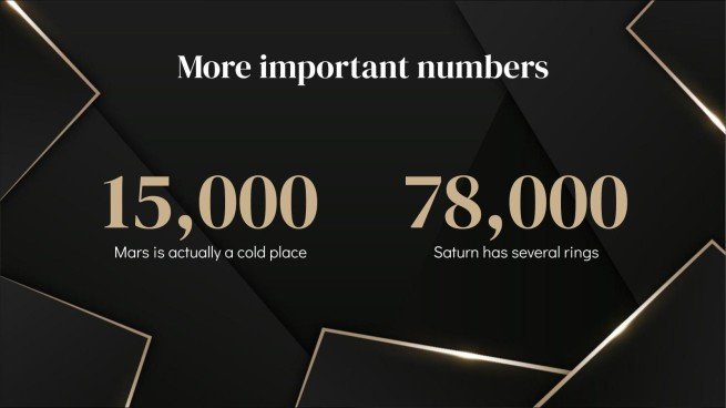 Diaporama Darkle Modèles de présentation