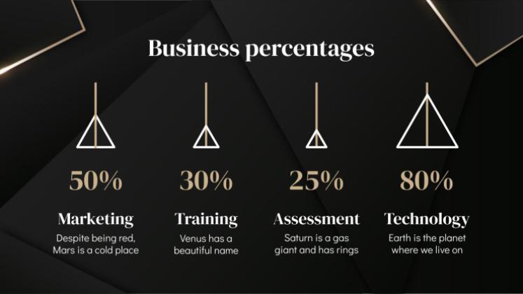 Diaporama Darkle Modèles de présentation