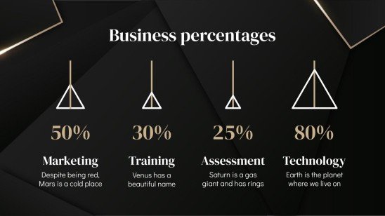 Diaporama Darkle Modèles de présentation