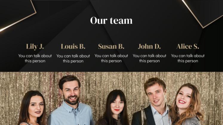 Diaporama Darkle Modèles de présentation