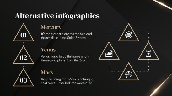 Diaporama Darkle Modèles de présentation