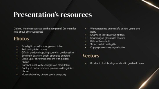 Diaporama Darkle Modèles de présentation