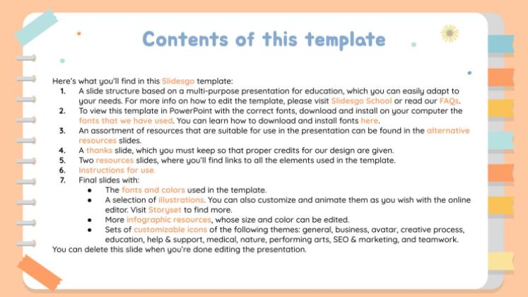 Activités éducatives sur la nature Modèles de présentation