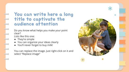 Activités éducatives sur la nature Modèles de présentation