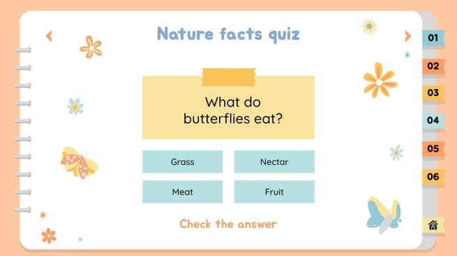 Activités éducatives sur la nature Modèles de présentation