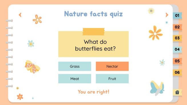 Activités éducatives sur la nature Modèles de présentation