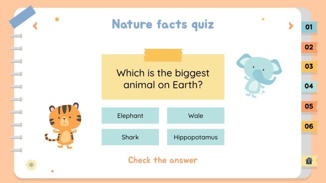 Activités éducatives sur la nature Modèles de présentation