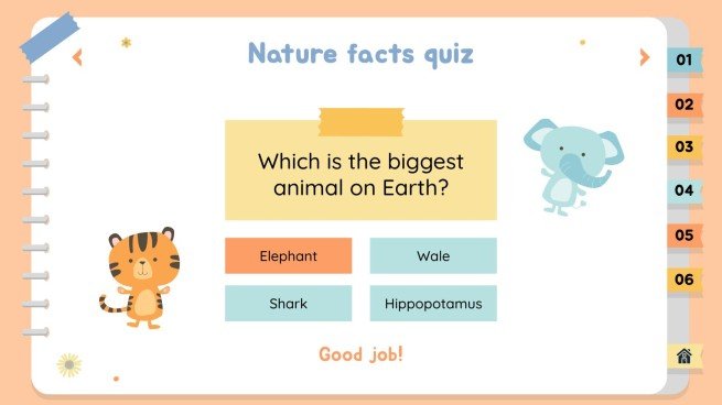 Activités éducatives sur la nature Modèles de présentation