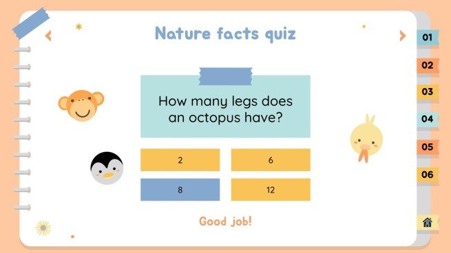 Activités éducatives sur la nature Modèles de présentation