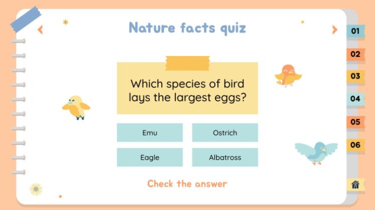 Activités éducatives sur la nature Modèles de présentation