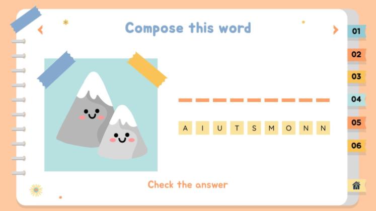 Activités éducatives sur la nature Modèles de présentation