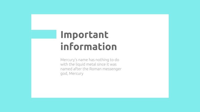 Modelo de apresentação Charme minimalista