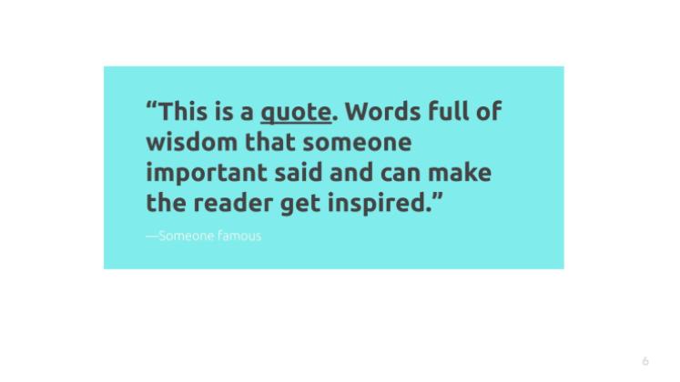 Modelo de apresentação Charme minimalista