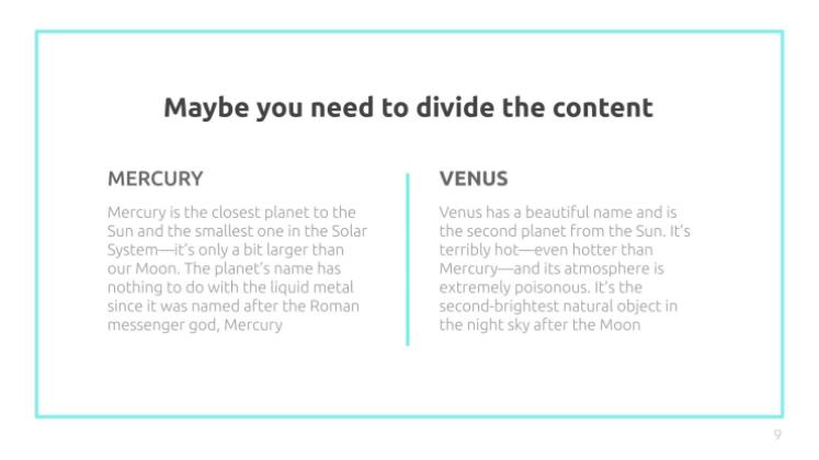 Modelo de apresentação Charme minimalista