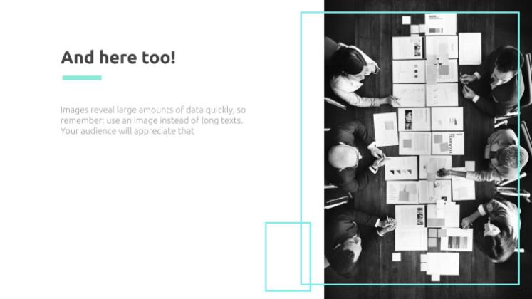 Modelo de apresentação Charme minimalista