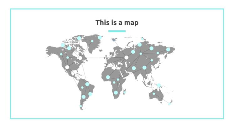 Modelo de apresentação Charme minimalista