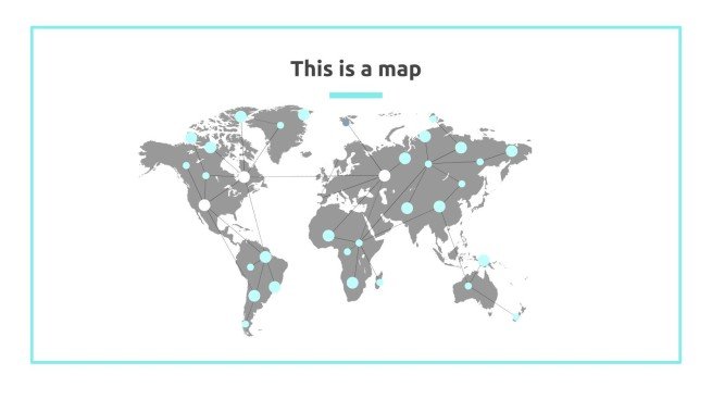 Modelo de apresentação Charme minimalista