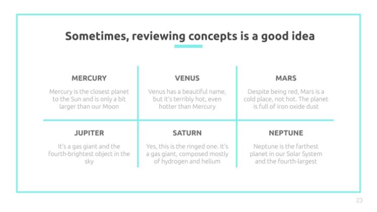 Modelo de apresentação Charme minimalista