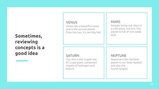 Modelo de apresentação Charme minimalista