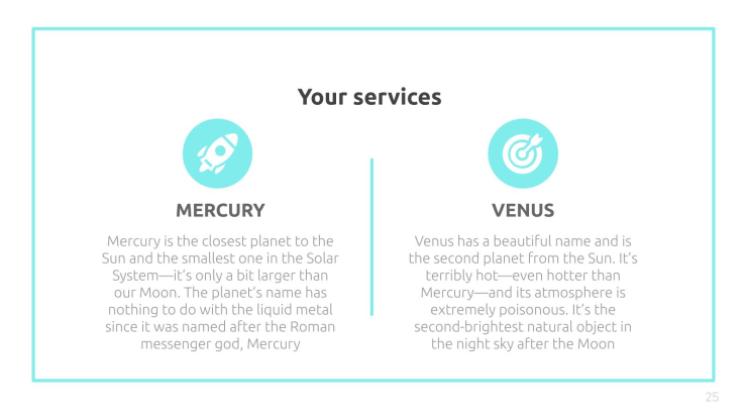 Modelo de apresentação Charme minimalista