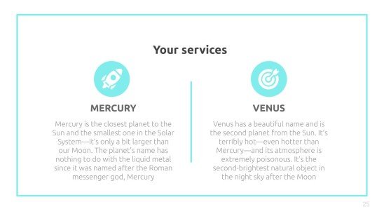 Modelo de apresentação Charme minimalista