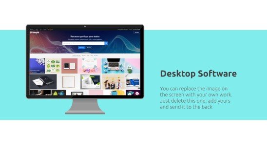 Modelo de apresentação Charme minimalista