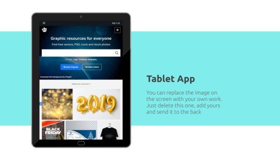 Modelo de apresentação Charme minimalista
