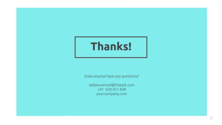 Modelo de apresentação Charme minimalista