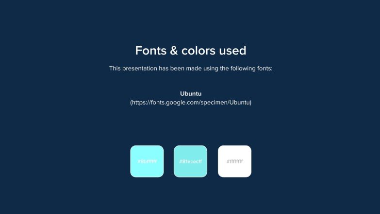 Modelo de apresentação Charme minimalista