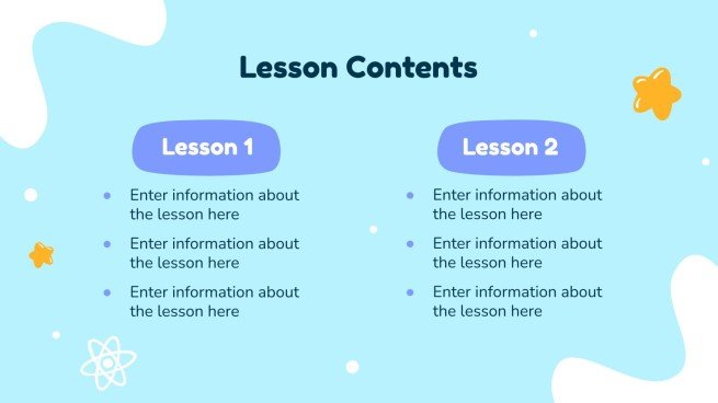 Planificateur hebdomadaire pour l’école primaire Modèles de présentation