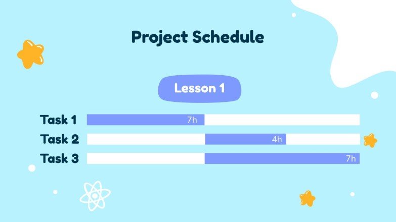 Planificateur hebdomadaire pour l’école primaire Modèles de présentation