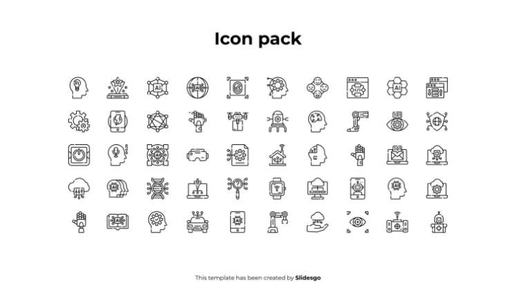 AI 인포그래픽을 활용한 비즈니스 프로세스 자동화 프레젠테이션 템플릿