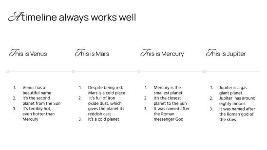우아한 화이트와 골드 디자인 프레젠테이션 템플릿