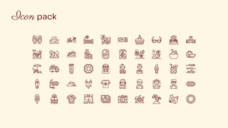 Modelo de apresentação Meu Diário de Verão