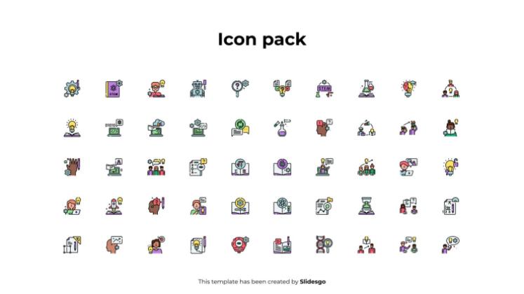 Plantilla de presentación Infografías de educación STEM