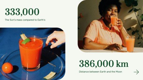 맛있는 야채 요리법 프레젠테이션 템플릿