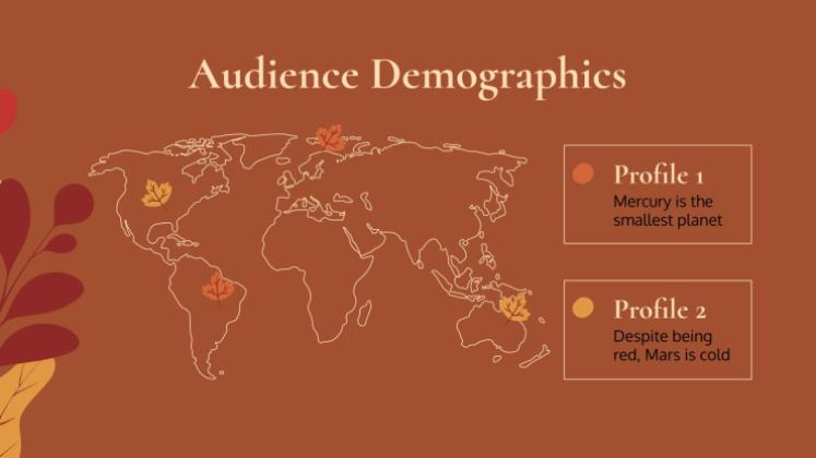 Plantilla de presentación Fondos otoñales