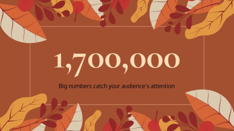 Plantilla de presentación Fondos otoñales