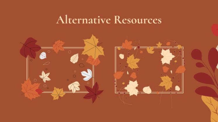 Plantilla de presentación Fondos otoñales