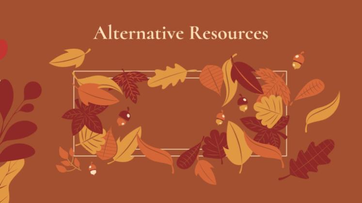 Plantilla de presentación Fondos otoñales