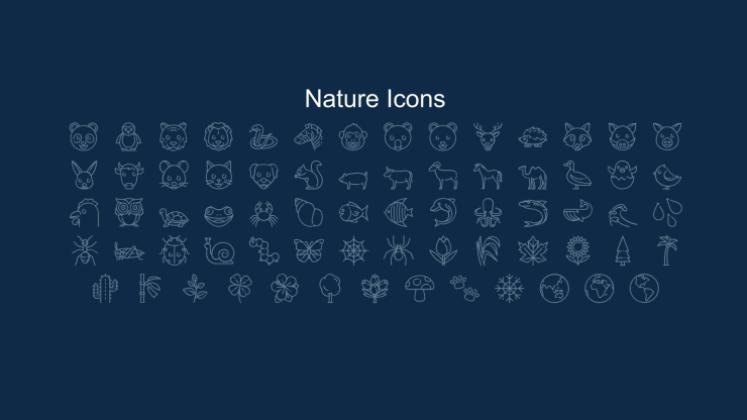 Plantilla de presentación Fondos otoñales